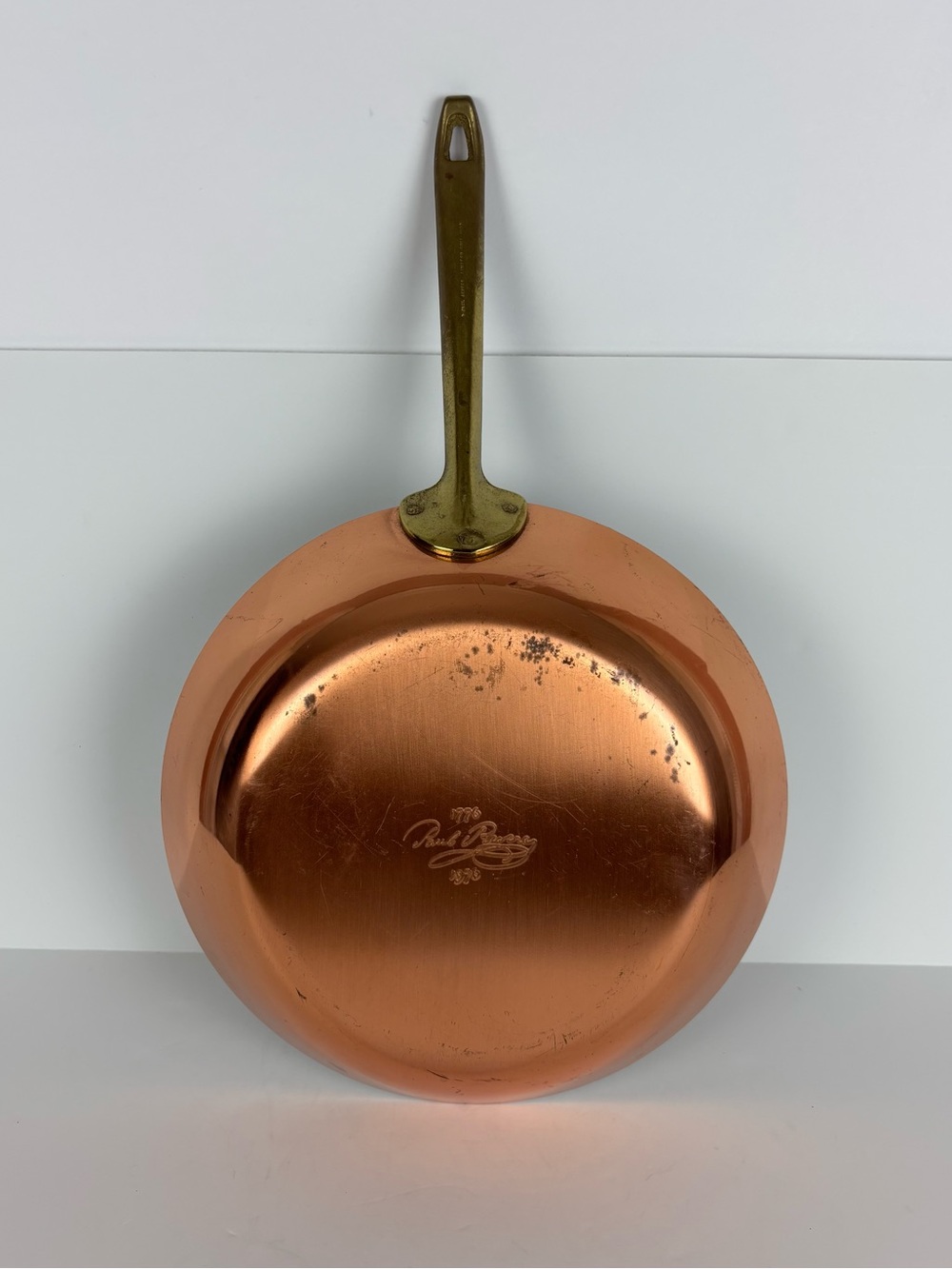 Vintage PAUL REVERE WARE Signature Series USA Copper 10.5” Skillet Fry Pan